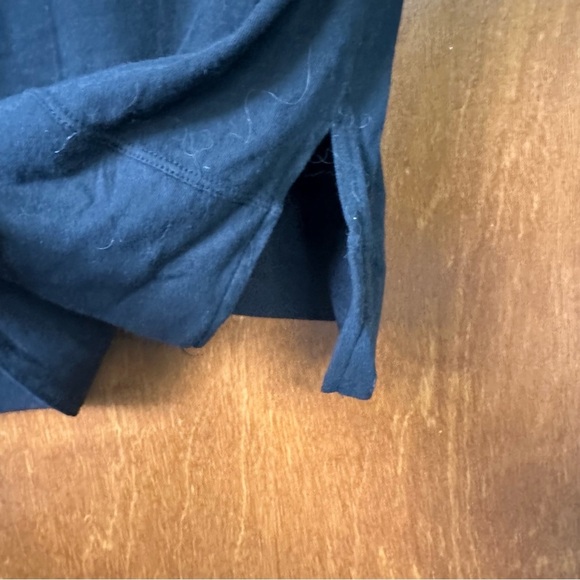 Victorias Secret Womens Sleep Shirt Black Holiday Large Long Sleeve Lightweight - Picture 7 of 11